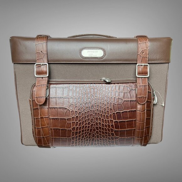 $850 Samsonite Black Label Pre-death Alexander McQueen Boarding Bag Cabin Case - Picture 1 of 12